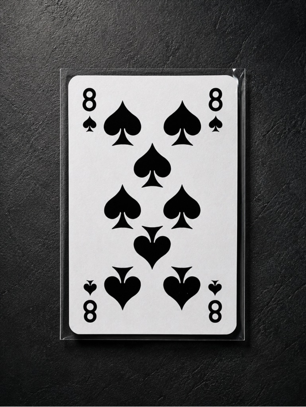 LOUIS VUITTON Foundation 8 of Spades Playing Card COA Rare Collectible
